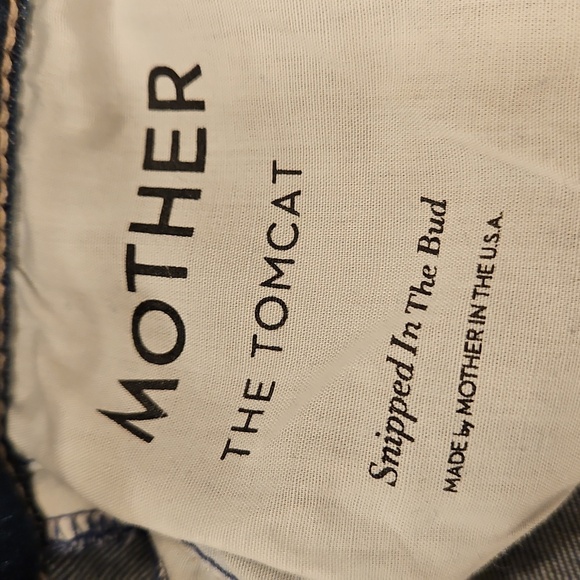 💕MOTHER💕 The Tomcat jeans ~ Snipped In The Bud Button Fly 26 - Picture 14 of 16